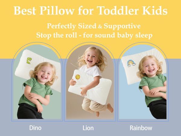 Cutie Pumpkin toddler pillow travels easily, perfect for naps on the go.