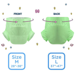 CutiePlusU elastic waistband with spandex for secure, comfortable fit.