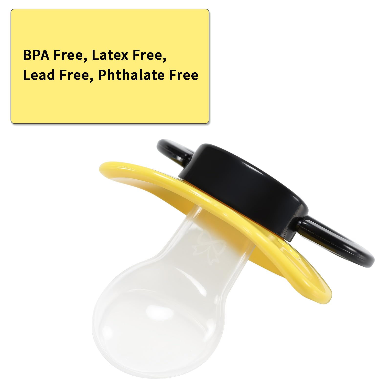 CutiePlusU silicone teat pacifier offers comfortable use and simple cleaning.