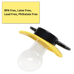 CutiePlusU silicone teat pacifier offers comfortable use and simple cleaning.