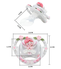 CutiePlusU pacifier uses BPA-free silicone for safe, gentle operation.