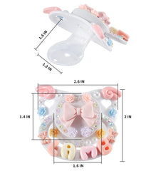 CutiePlusU lamb detailing with roses and pearls for charming aesthetic