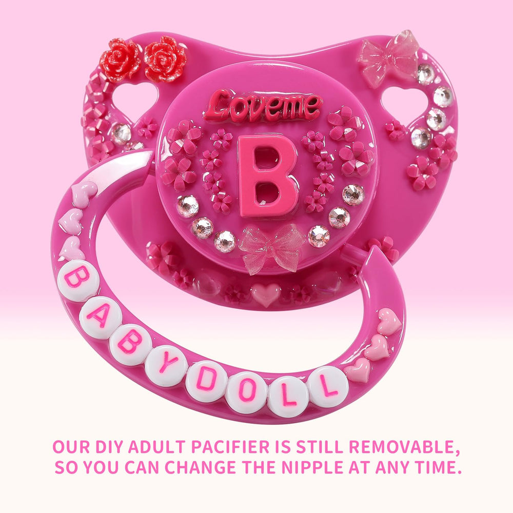CutiePlusU Love Me DarkPink design adds vibrant color and DIY charm.