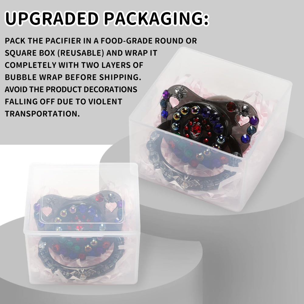 CutiePlusU packaging wrapped securely with bubble wrap, ensures safe shipping