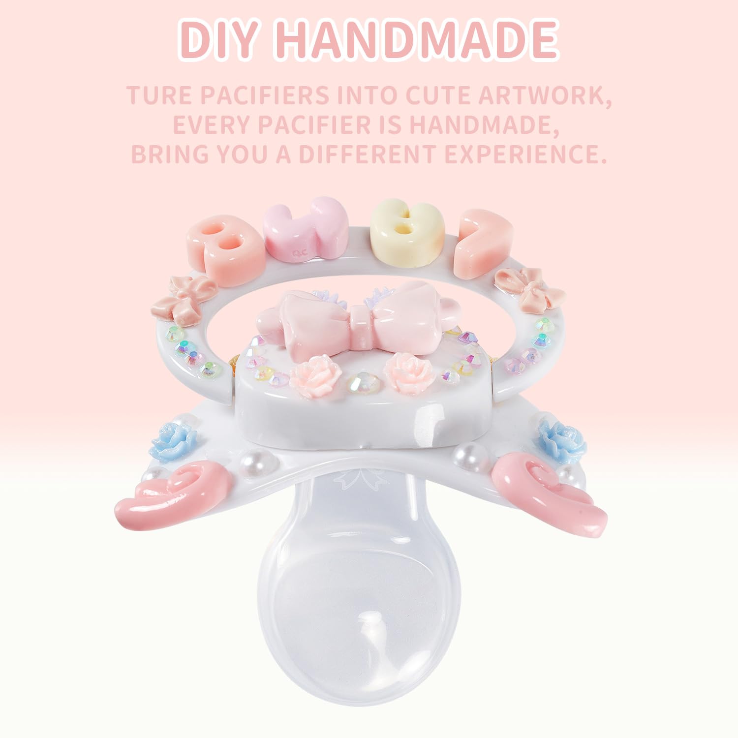 CutiePlusU silicone pacifier BPA-free material for safe daily use
