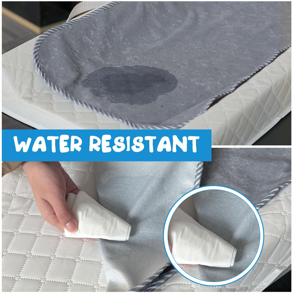 CUXFLS baby changing pad liner in stroller or car seat for travel on the go