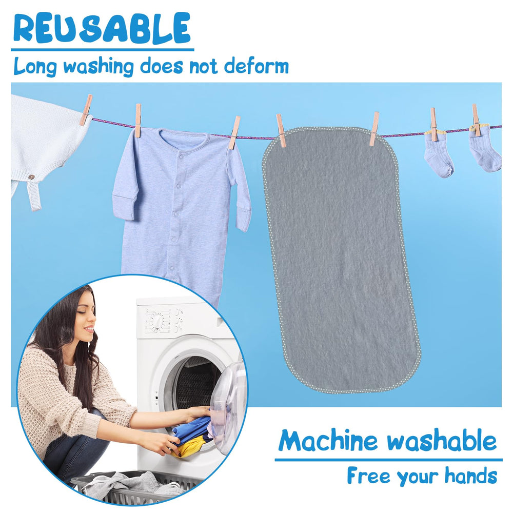 CUXFLS changing pad liner durable and machine washable for busy families.