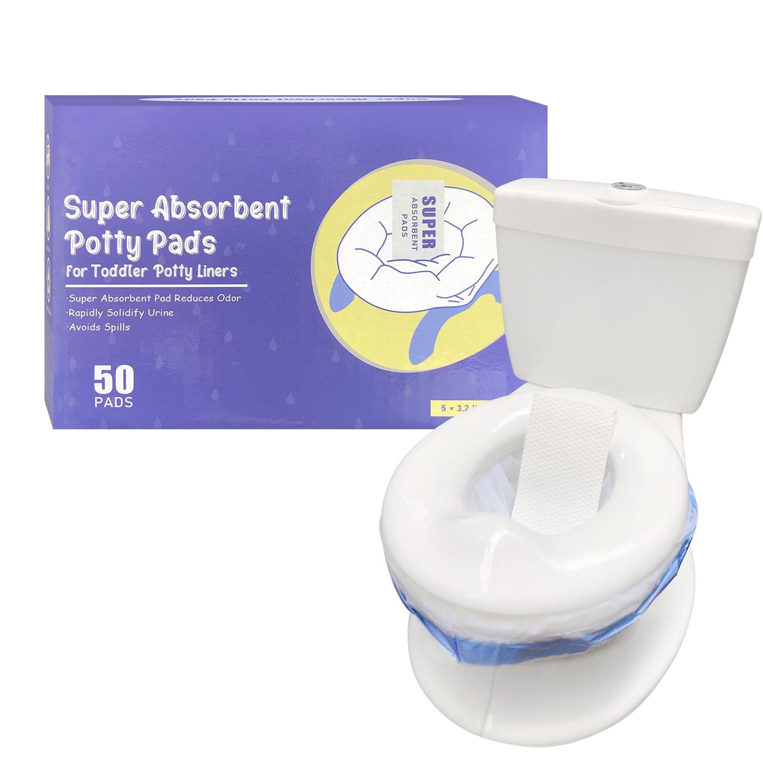 CUXFLS kid travel-toilet emergency-solution pad offers practical support