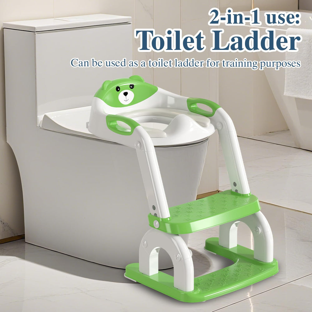 CUXFLS potty seat wide pedal supports confident standing