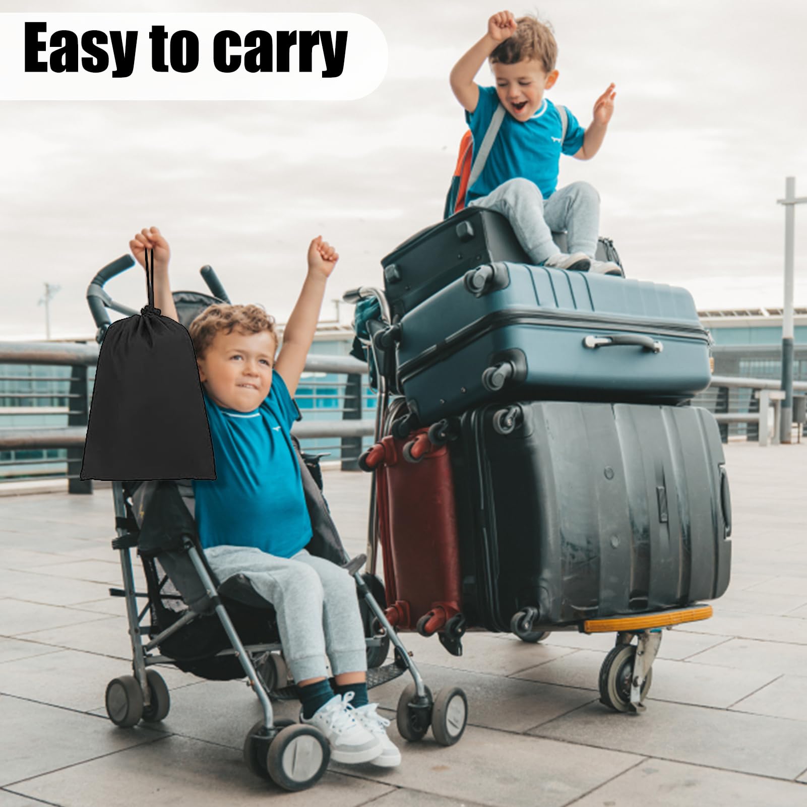 CUYUFIA Airplane Bed easy-setup strap system for quick use on board