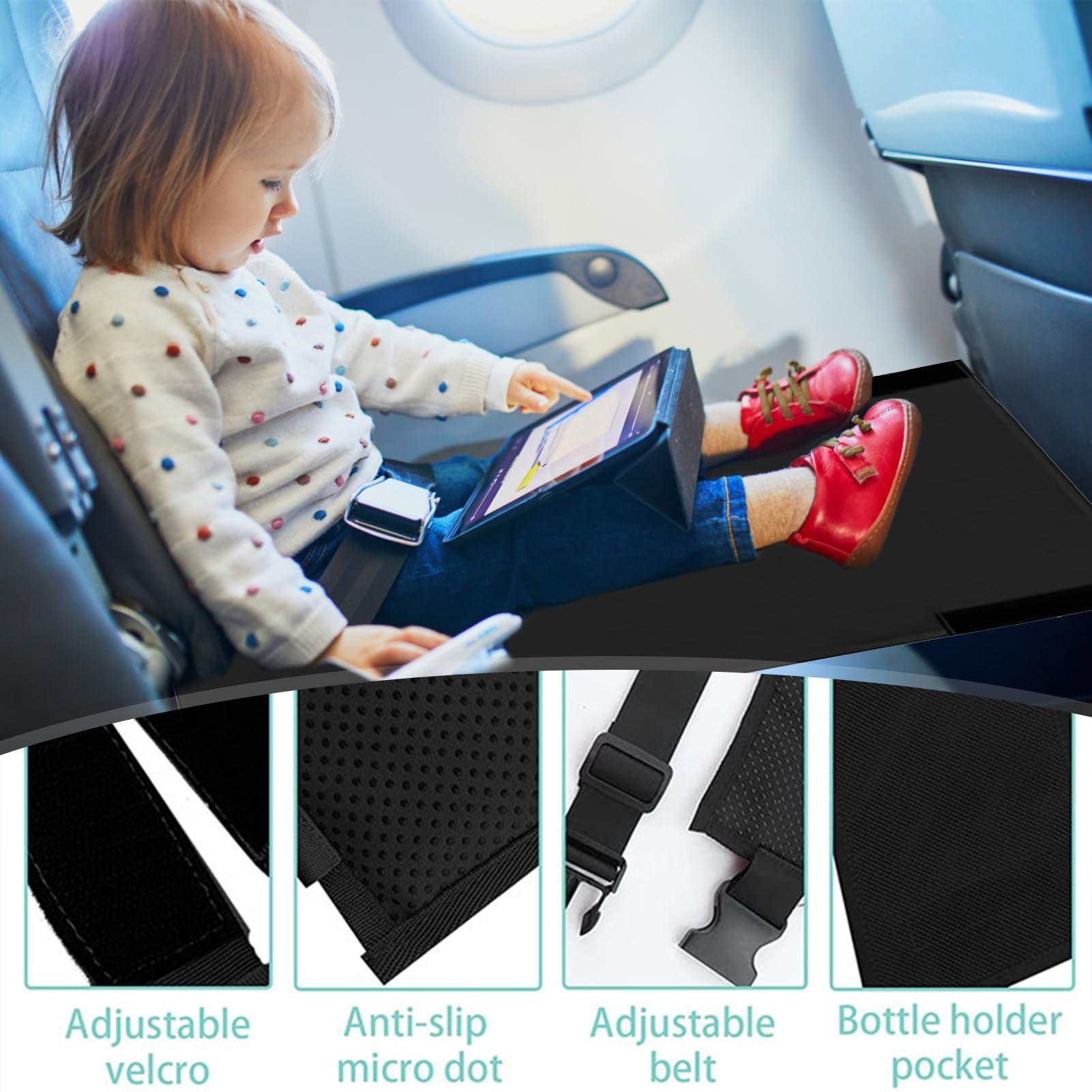 CUYUFIA Airplane Bed oxford cloth material provides soft, durable seating