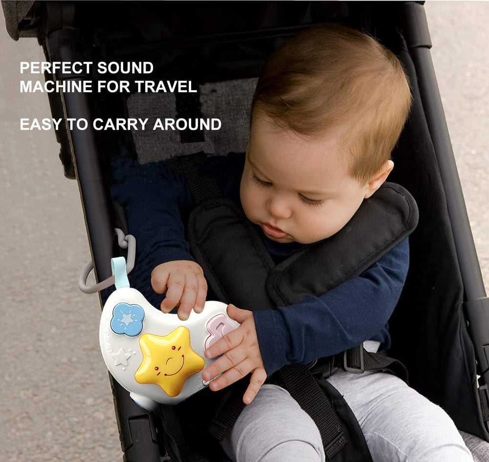 cxjoigxi travel-friendly sound machine fits in bags for trips
