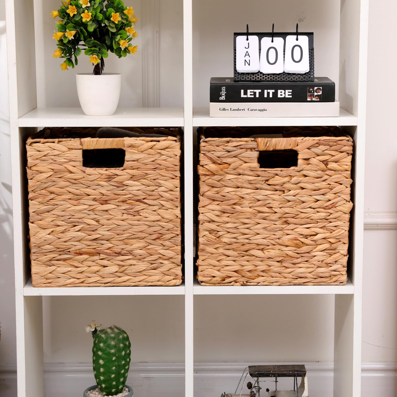 CXQCMUYE wicker basket gift-ready presentation enhances gift-giving with practical decor.