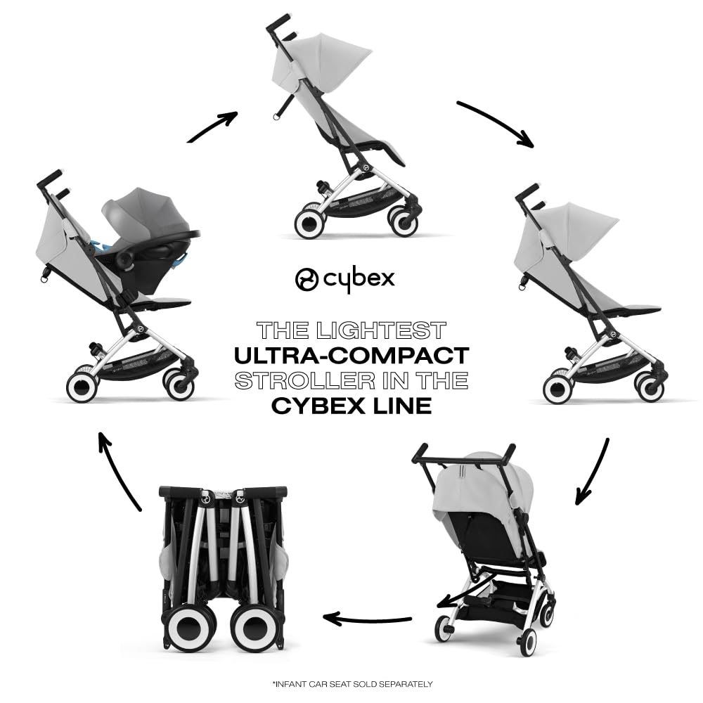 Cybex Libelle 2 one-pull harness securing child quickly