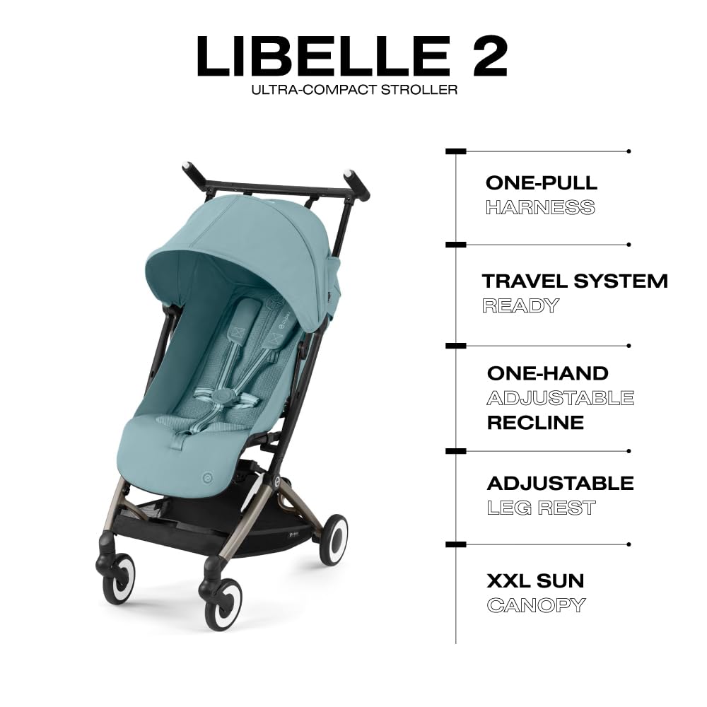 Cybex Libelle 2 XL sun canopy with UPF 50+ protection