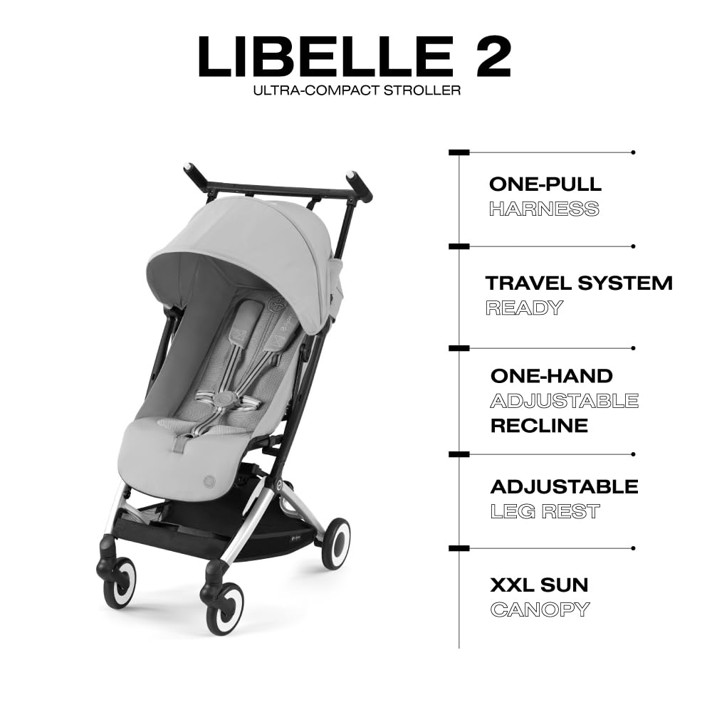 Cybex Libelle 2 XL sun canopy with UPF 50+ protection