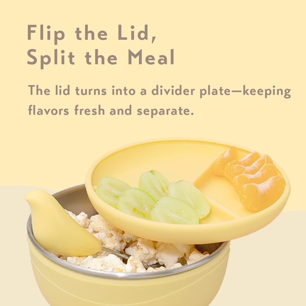 CYD TERRA PICABOO lid used as divider plate for organized meals