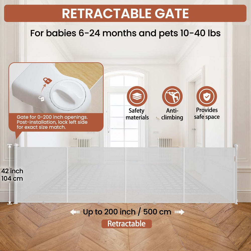 Cylrod mesh gate closeup soft enclosure emphasizes gentle protection for little ones.