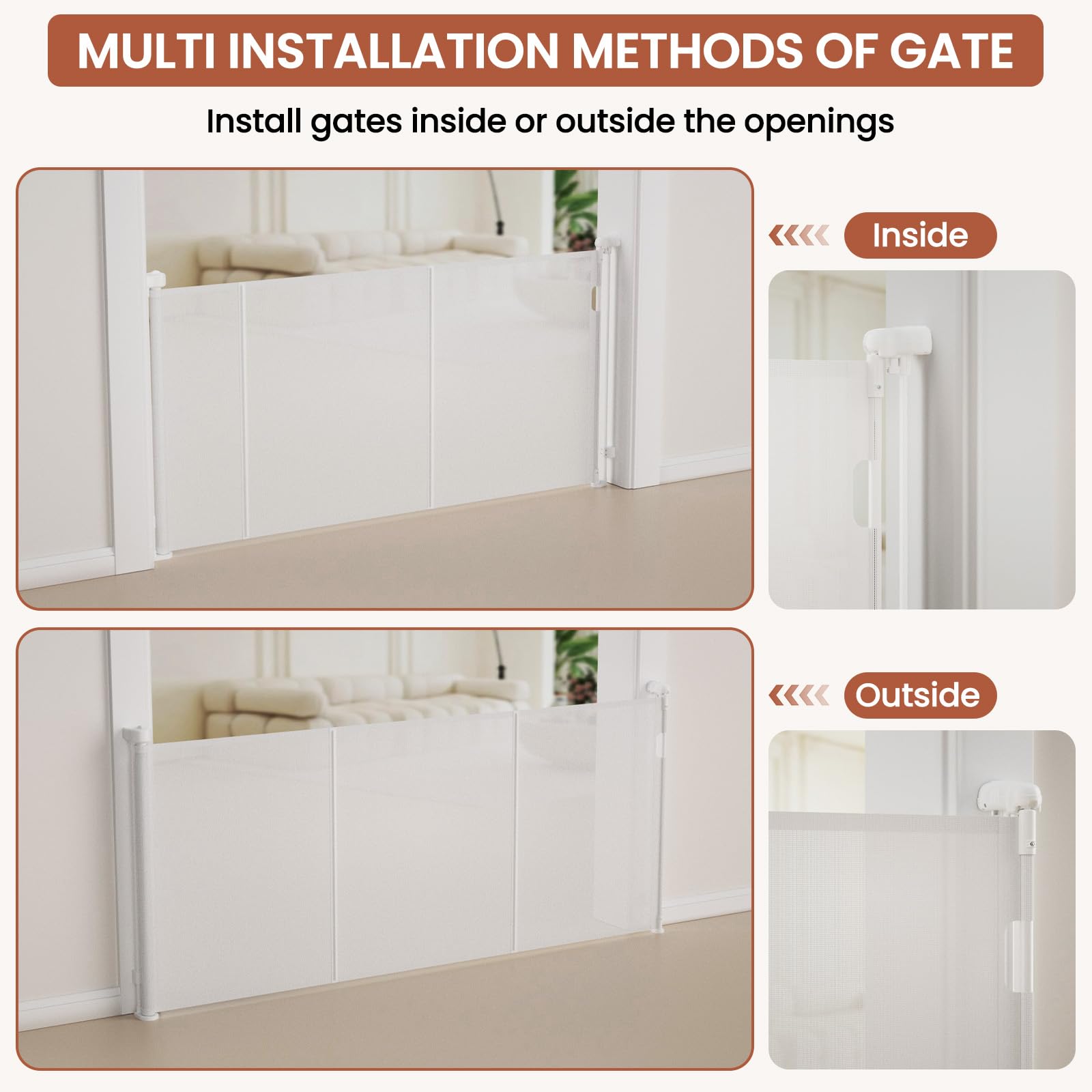 Cylrod upgrade retractable gate meets safety standards.