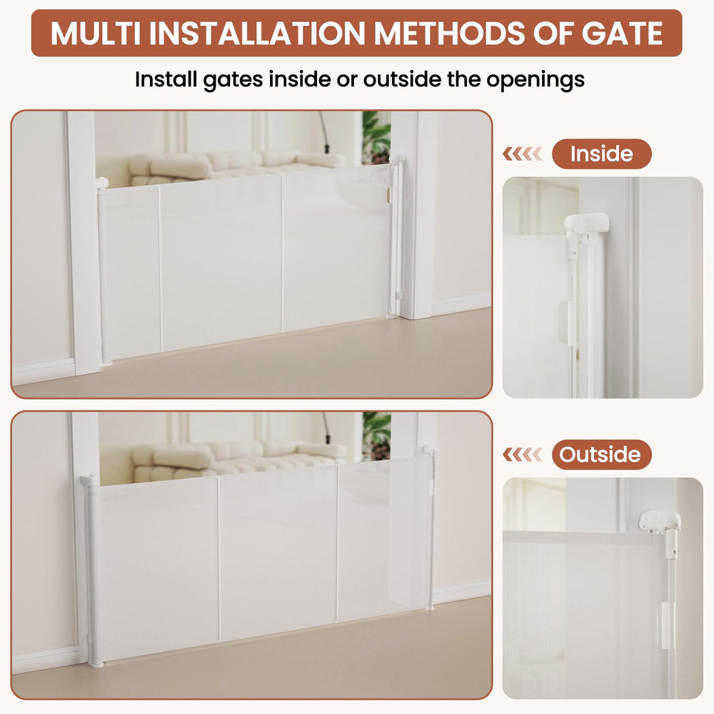 Cylrod upgrade retractable gate meets safety standards.
