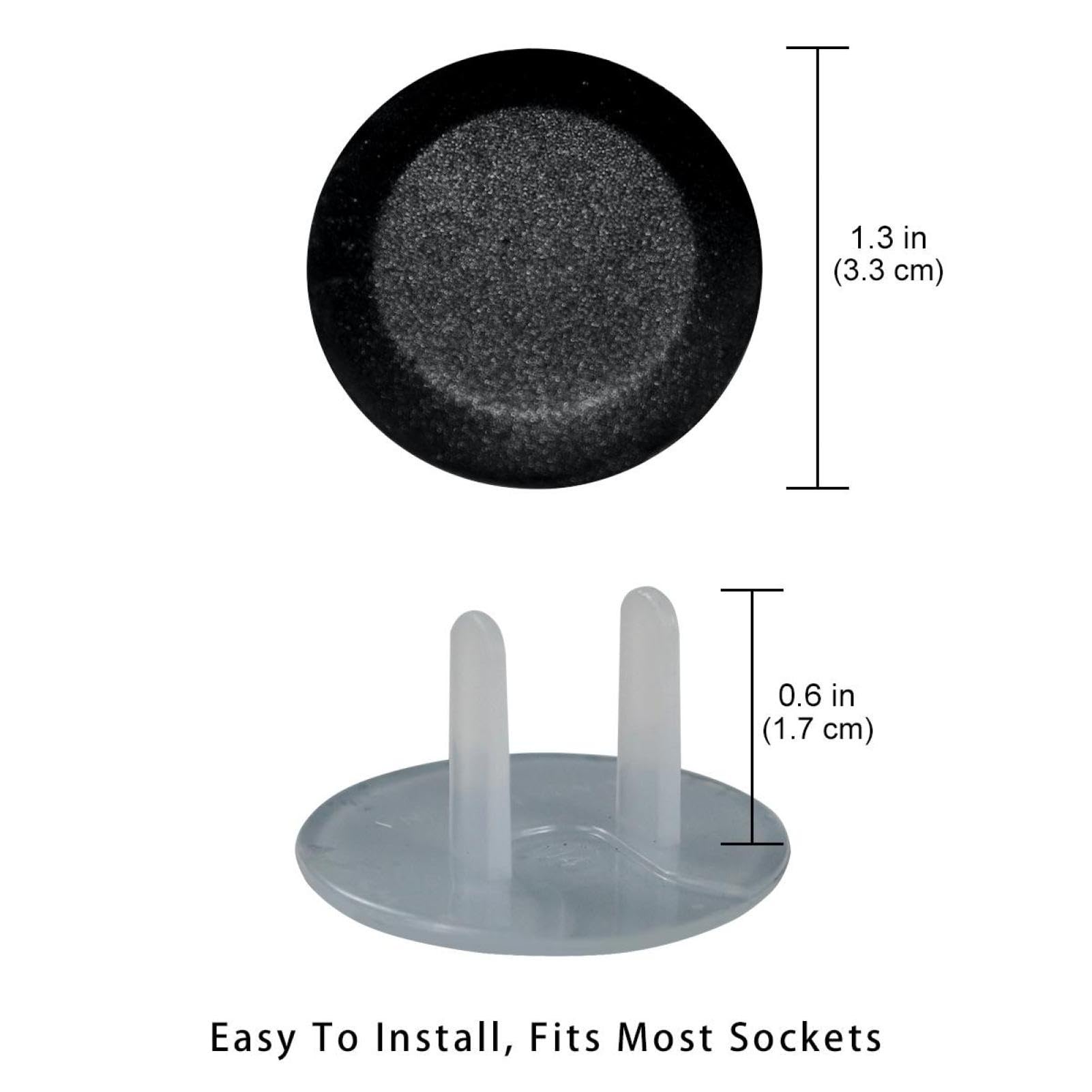 czbhg-001 baby-proof outlet cover easily inserts into unused outlets.