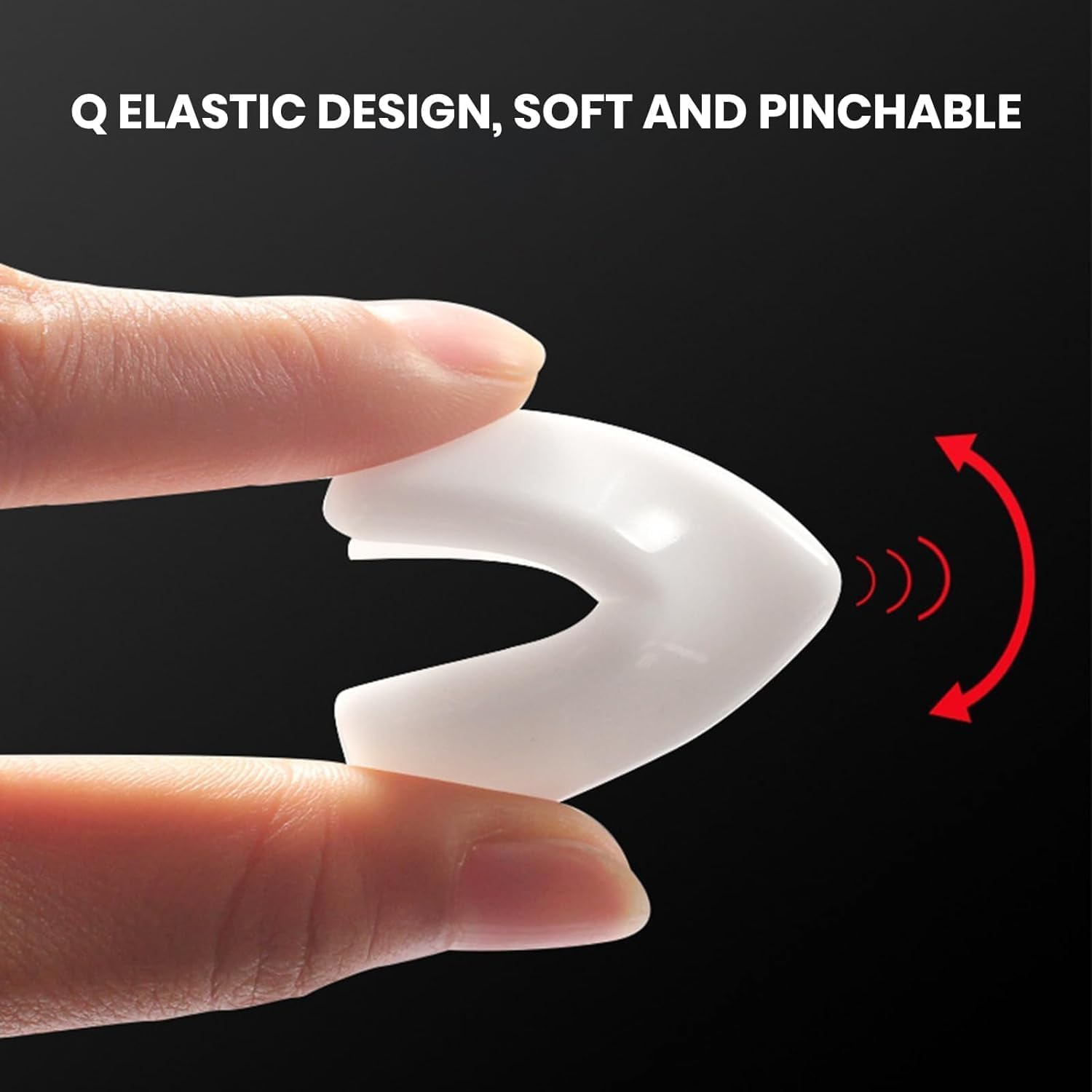 Czhotg white desk corner protectors applied to a surface for edge protection
