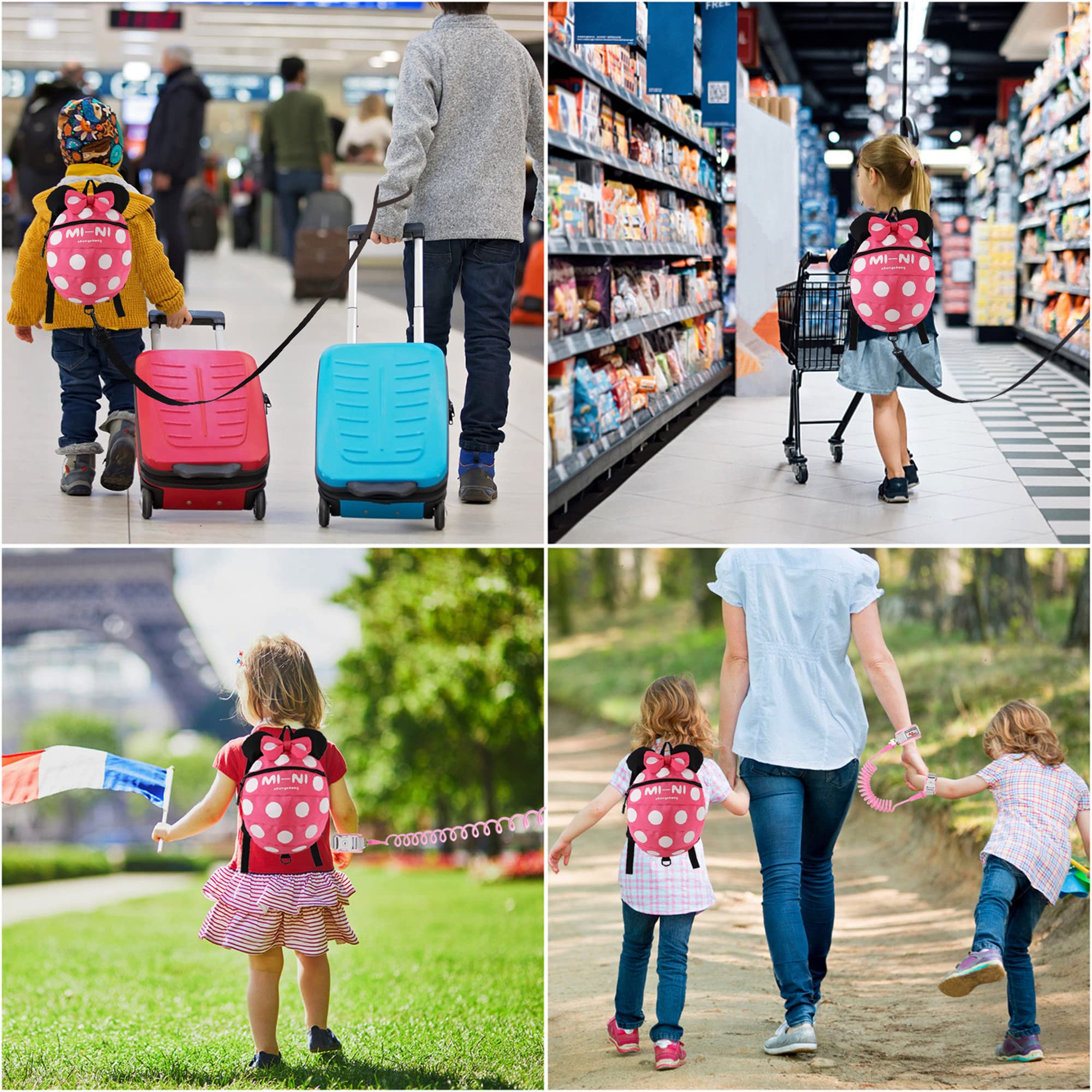 CZSYZCZS adjustable 1-5 year harness adapts to growing child