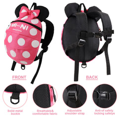 CZSYZCZS rose red mini backpack with front pocket keeps small items