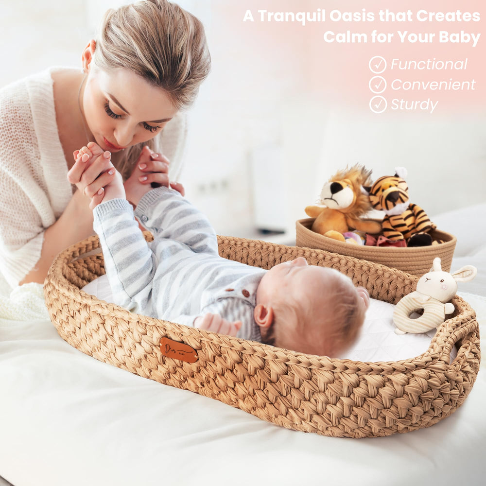 D'OR BABY Moses basket in cotton for newborn comfort