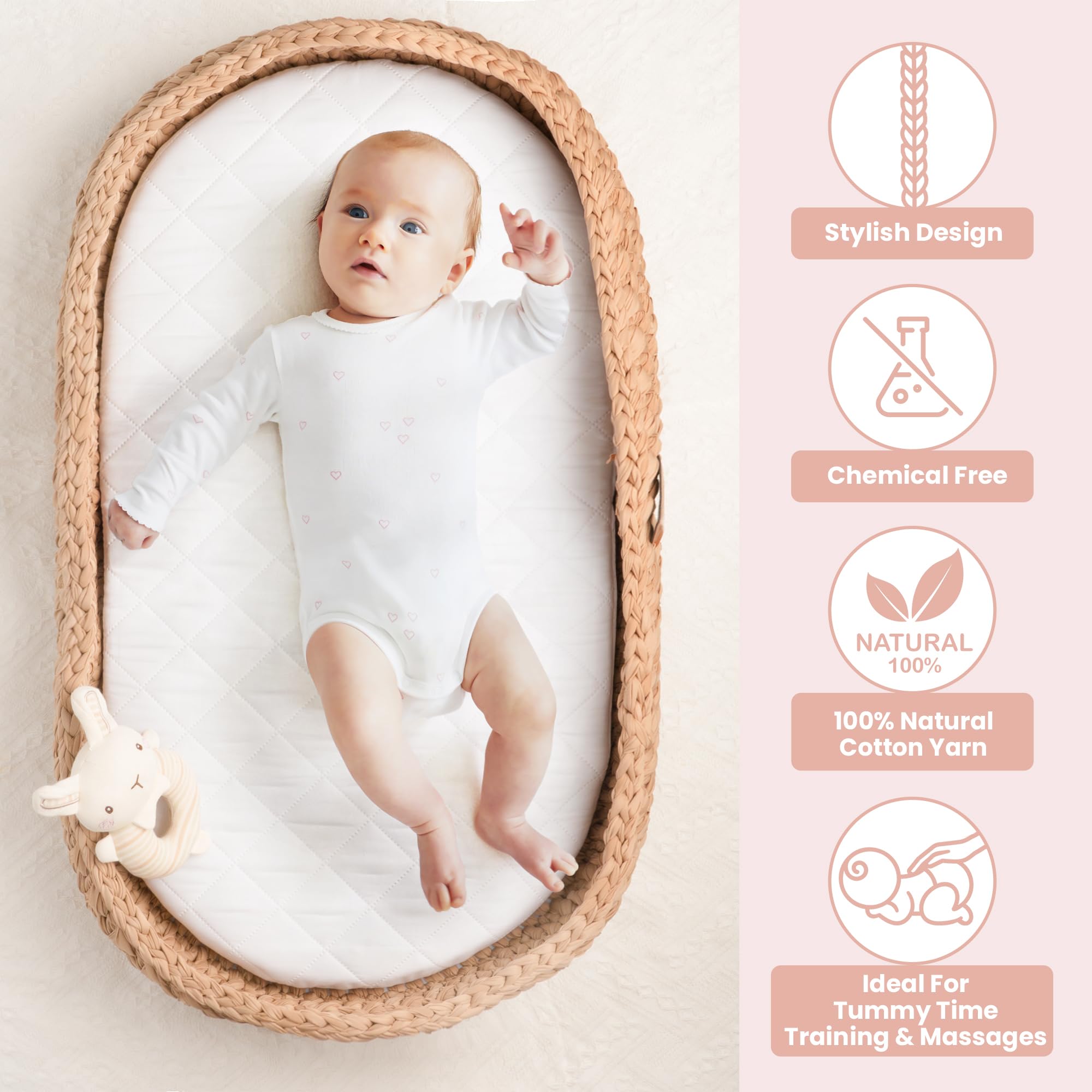 D'OR BABY rattle shaker adds playful stimulation during routines