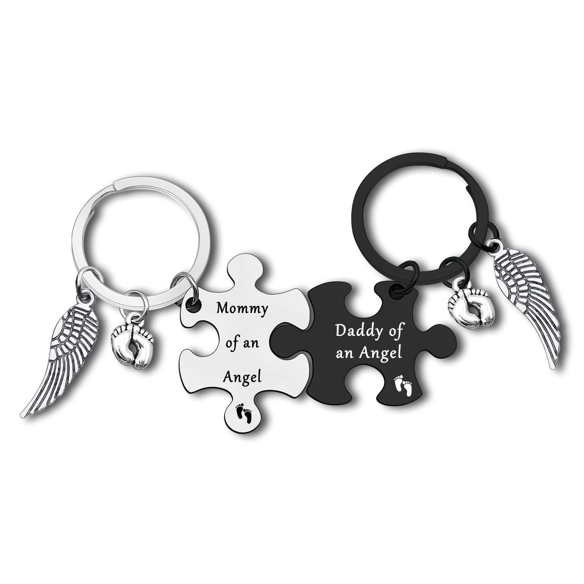 Dabihu loss memorial keychain packaging: a ready-to-gift keepsake honoring a baby.