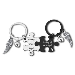 Dabihu loss memorial keychain packaging: a ready-to-gift keepsake honoring a baby.