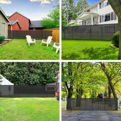 Dabormi 48-inch extra-tall gate provides privacy and secure pet containment.