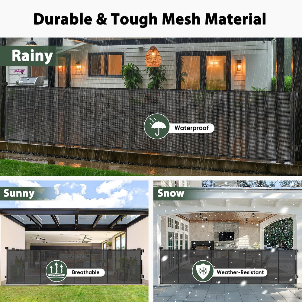 Dabormi easy-install hardware enables quick mounting on uneven walls.