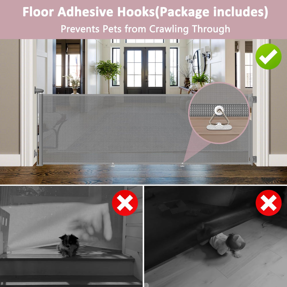 Dabormi safety lock helps keep toddlers and pets safe around doorways.