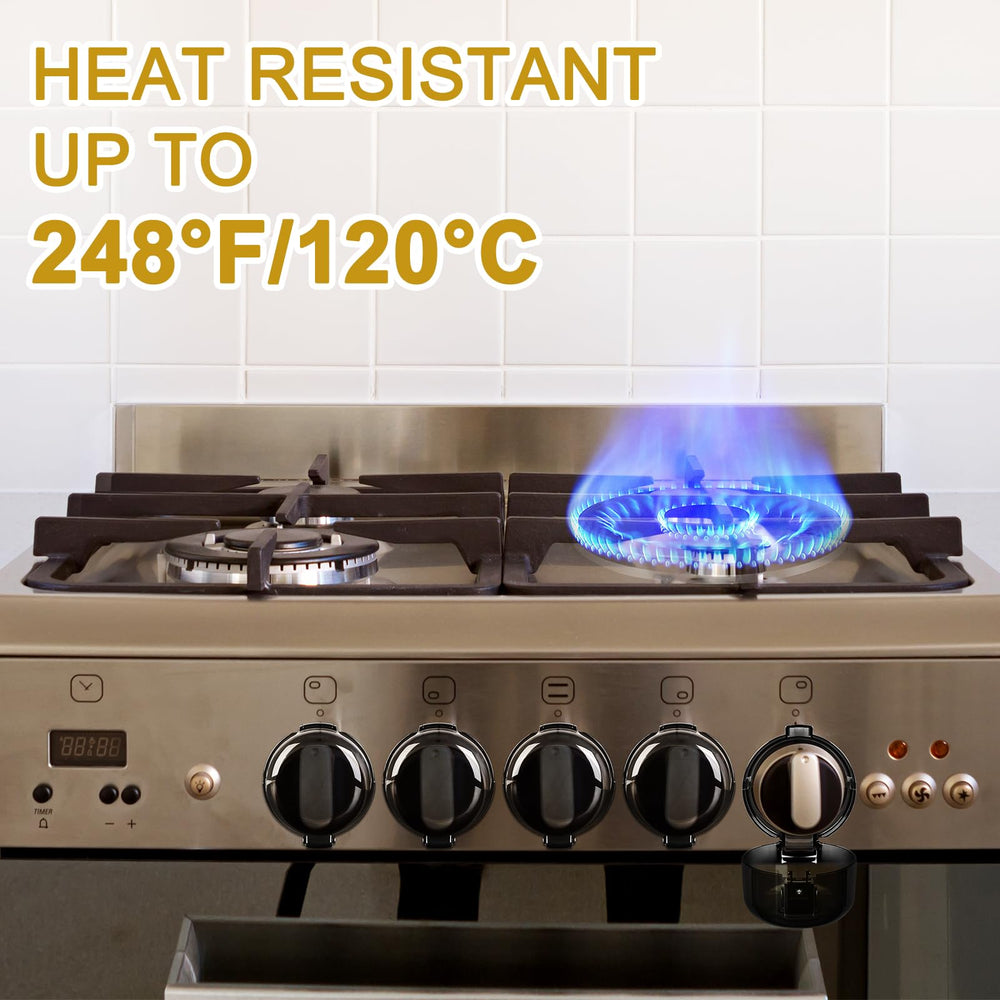 Dabormi stove knob covers universal fit fits most gas knobs under 2.7 inches