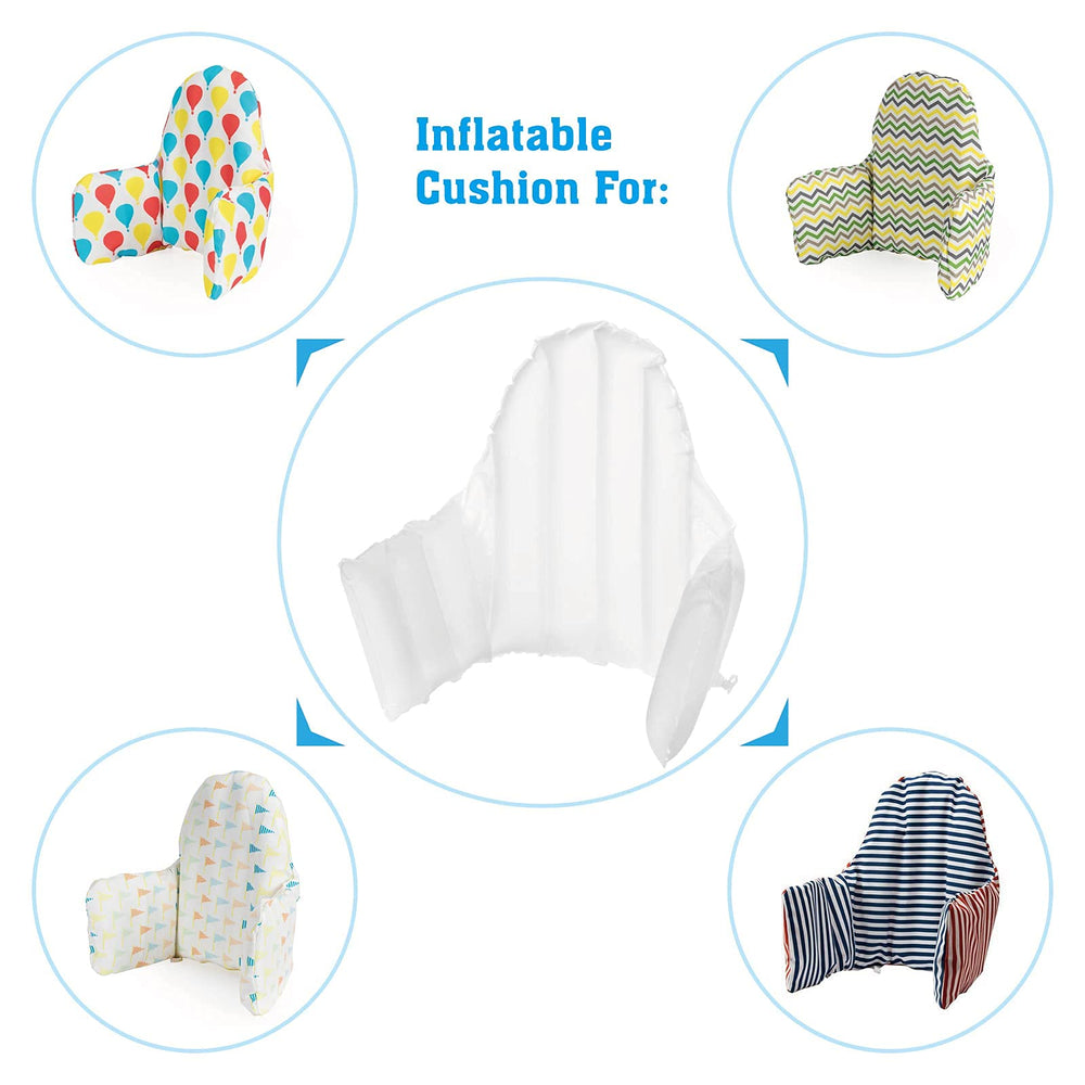 DADOUMAN inflated cushion close-up highlights heat-welded edges for durability.