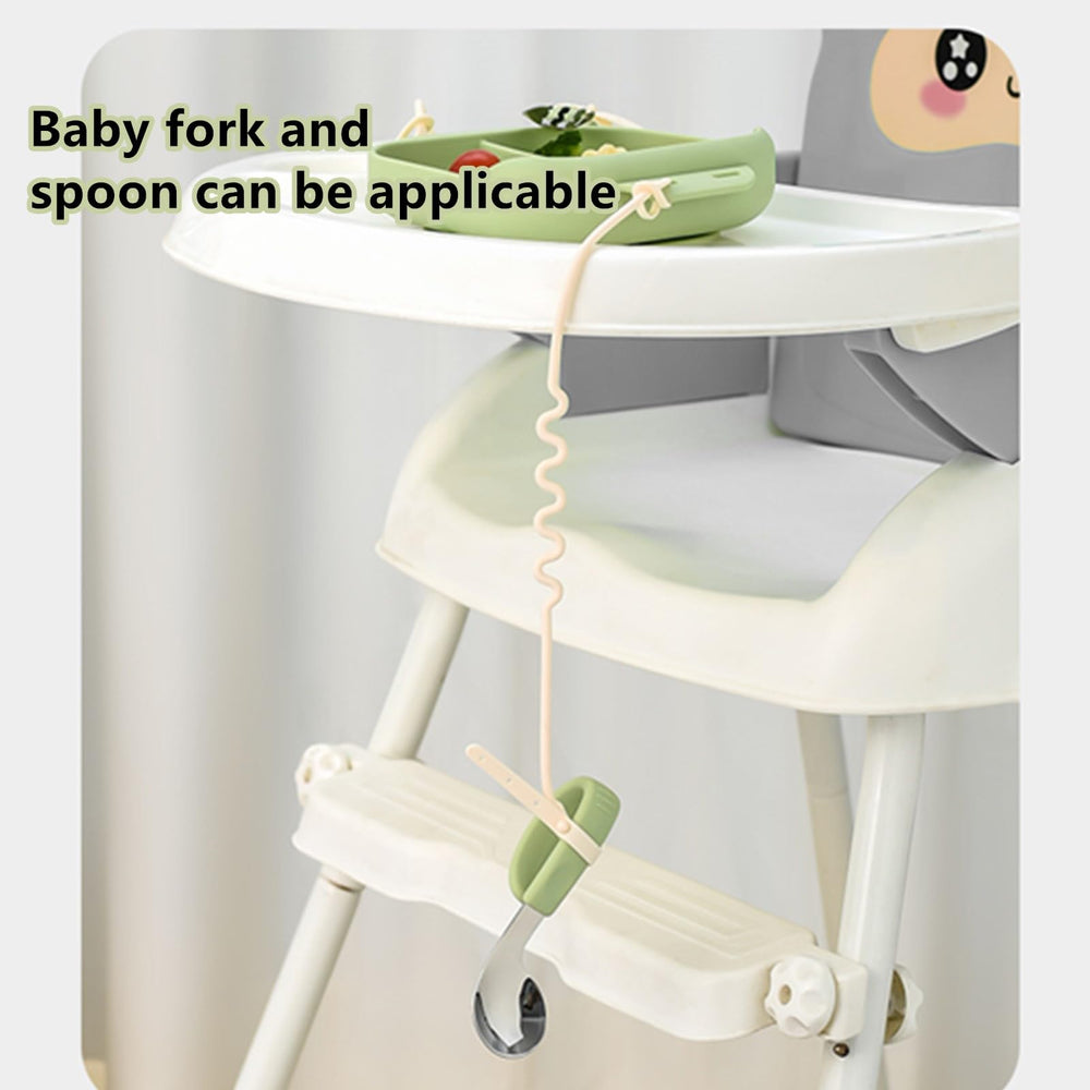 DAECHAO durable silicone plate lasts daily meals with soft, kid-friendly texture.