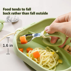 DAECHAO tethers for baby feeding secure utensils, reducing mess at mealtime.