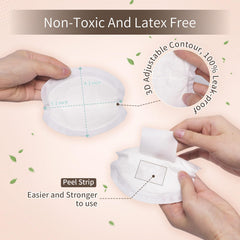 DAFI Stay Dry nursing pad, individually wrapped packaging for hygienic on-the-go use.
