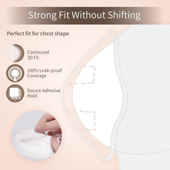 DAFI Stay Dry nursing pad with soft non-woven fabric for gentle skin contact.