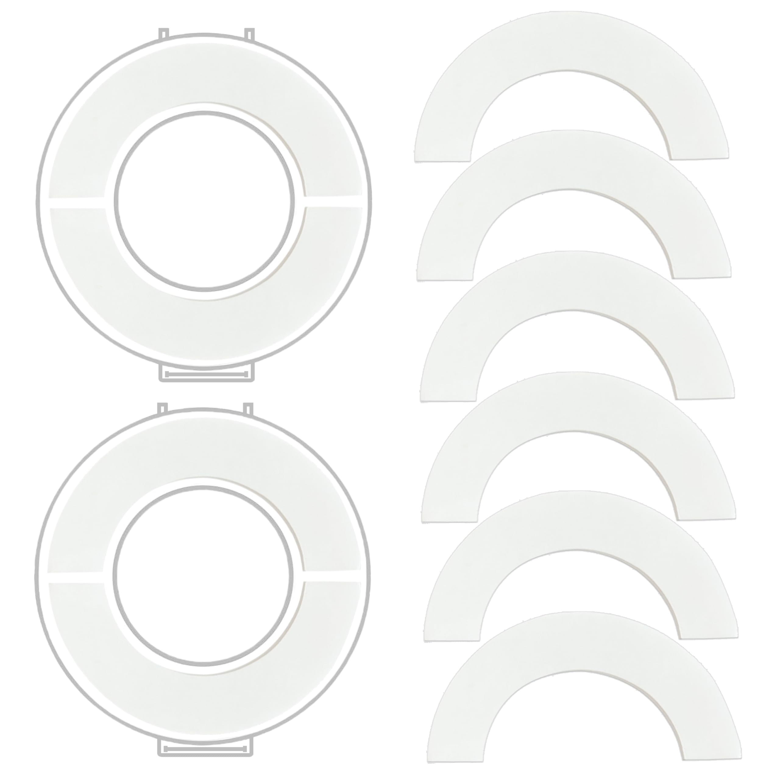 DAFUWENG stove knob tape 5-pairs provides clear, secure knob coverage for childproof safety.