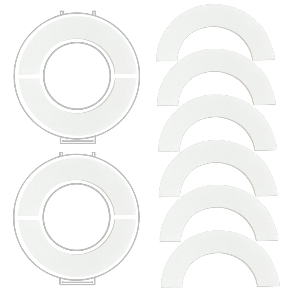 DAFUWENG stove knob tape 5-pairs provides clear, secure knob coverage for childproof safety.