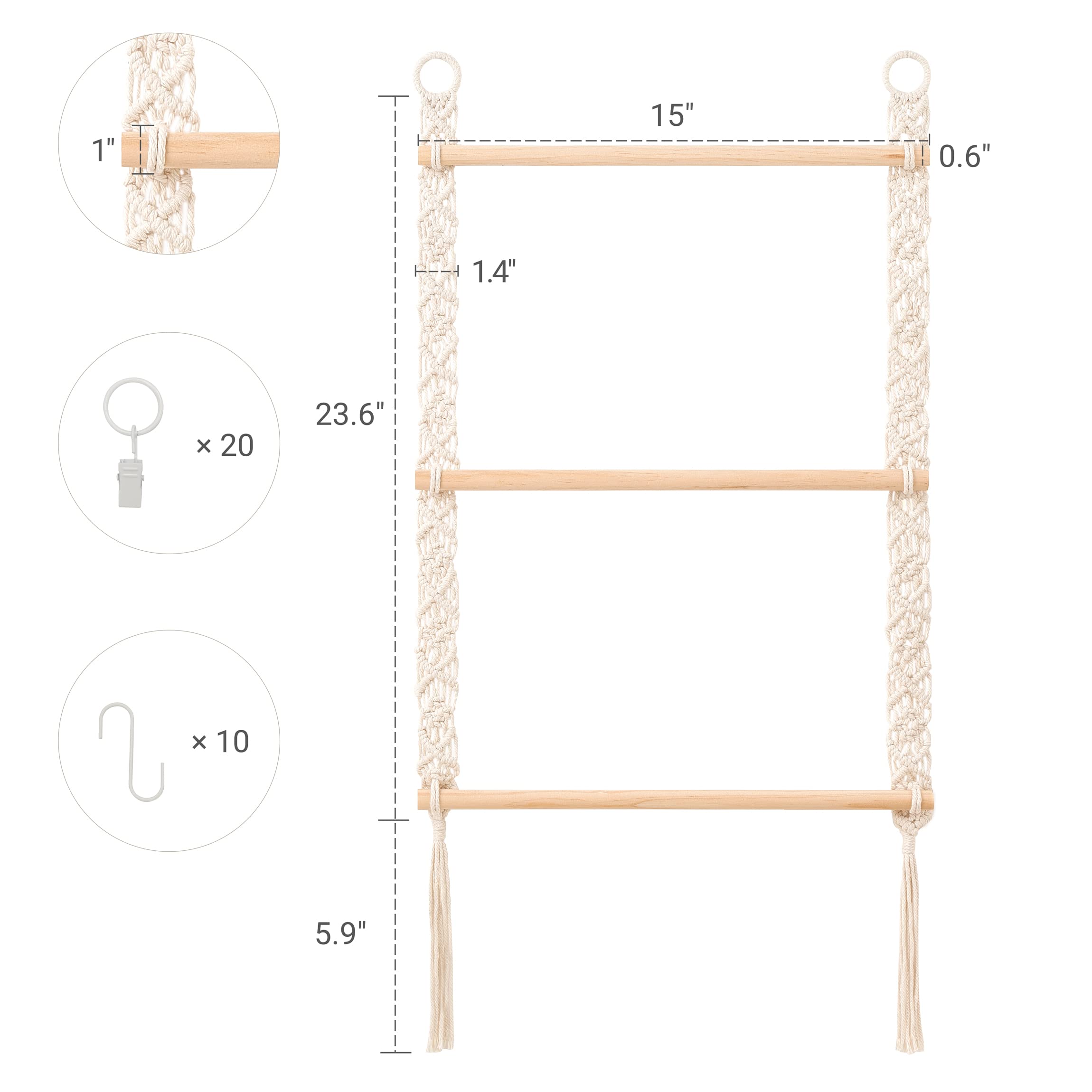 Dahey bow accessory storage showcased in a playroom setup