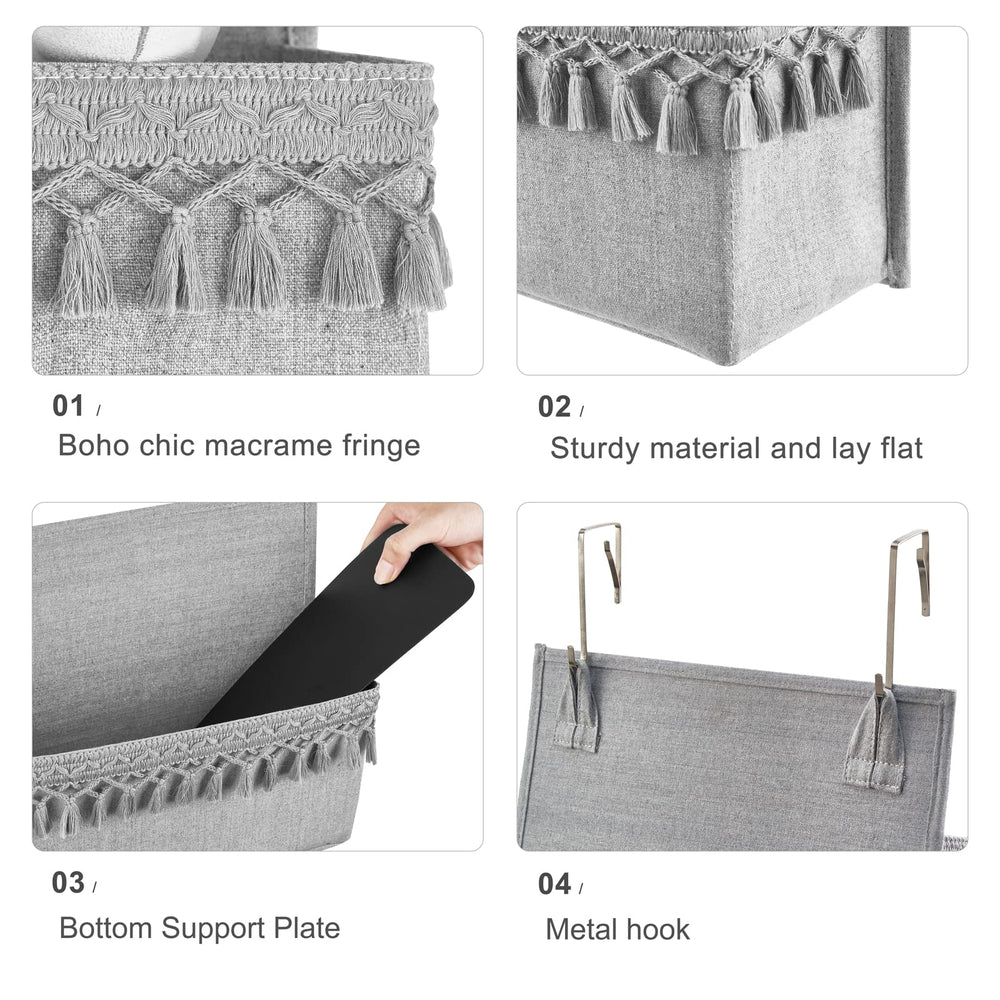 Dahey premium cotton canvas material ensures sturdy daily use with tassels.