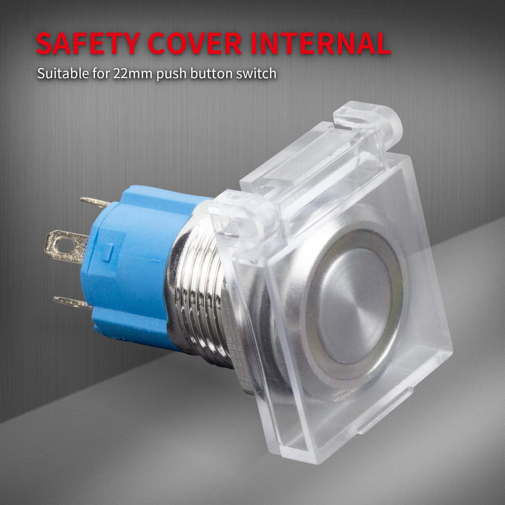 DAIERTEK child-proof push button cover enhances safety around kids and pets.