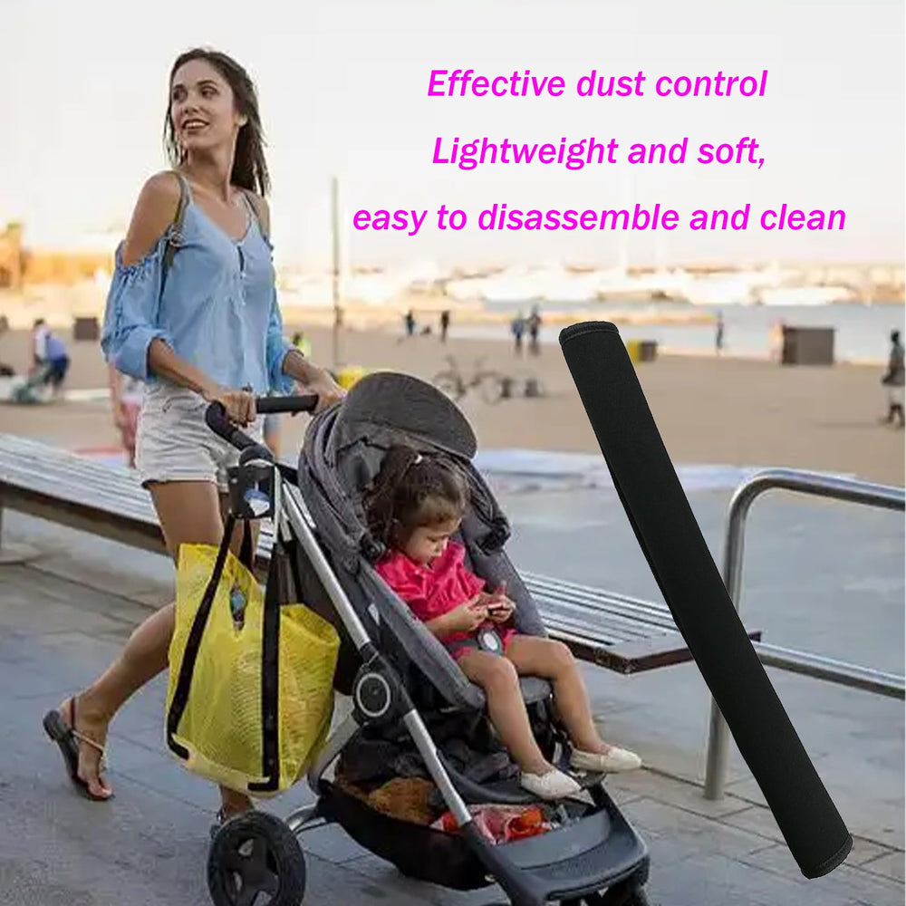Dakexiong universal stroller handle cover heat insulation keeps palms comfortable in hot sun.