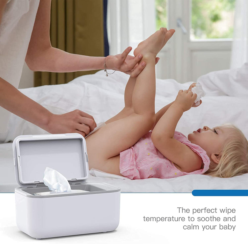 Dakong Deluxe wipe warmer large capacity holds up to 150 wipes for busy days.