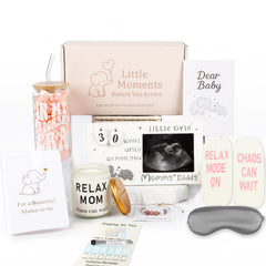 DAMCONME pregnancy gift box candle offers a soothing aroma for relaxation.