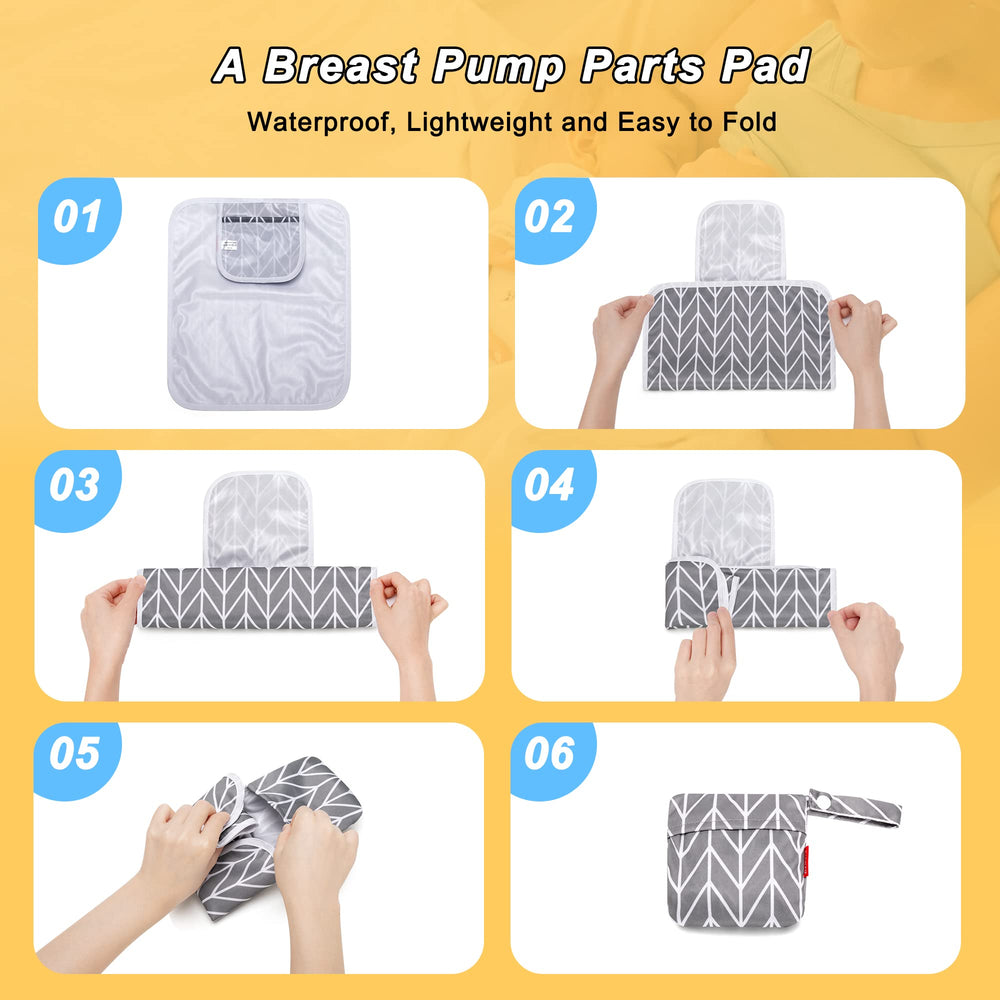 Damero bag carry handle with stroller attachment for hands-free transport